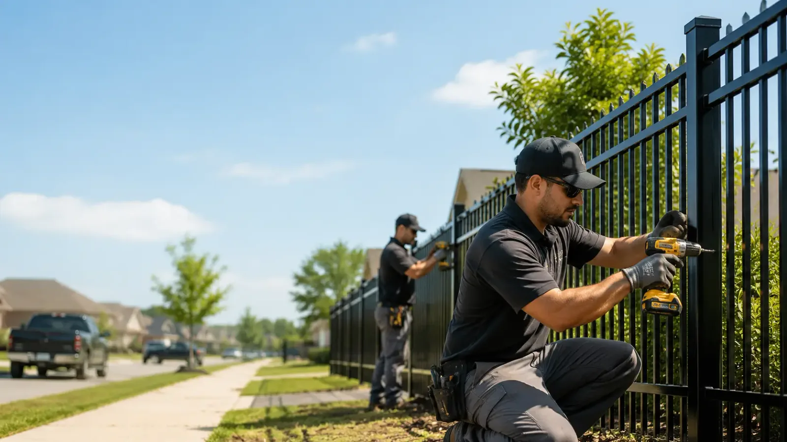 Metal Fence Installation in Winchester, CT